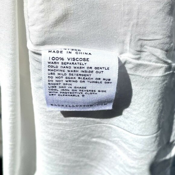 Blue Illusion Brand Glass House Print Shift Dress - Picture 6 of 6